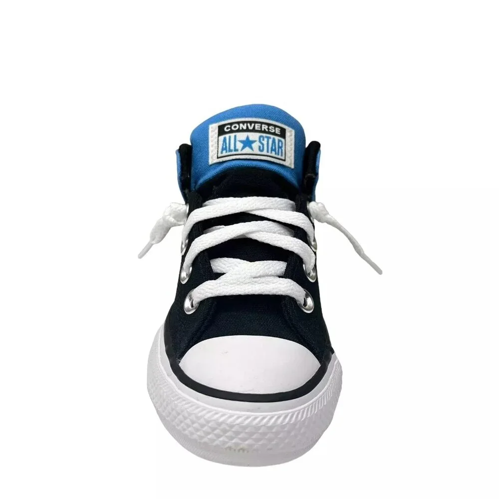 Converse Chuck Taylor All Star Little Boy's Slip on Shoes Sz 12 Royal Blue/Black